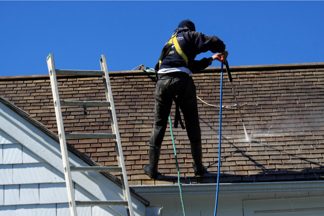 roof cleaning services